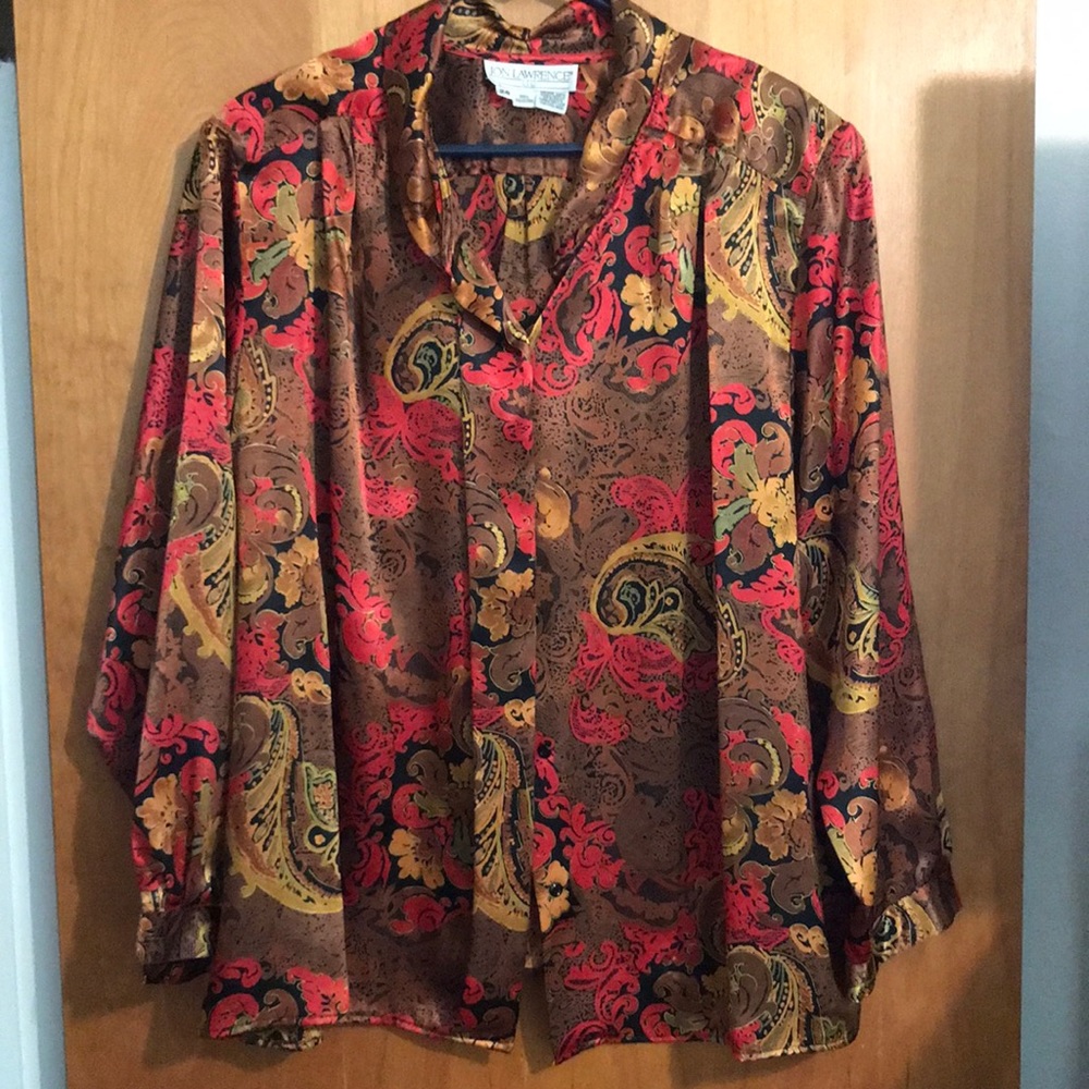 Vintage Jon Lawrence blouse - size 24